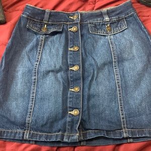 Jean skirt